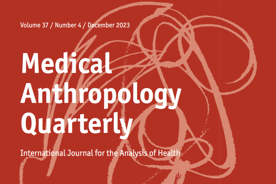 Cover of journal in red background